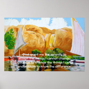 Serenity Prayer Poster