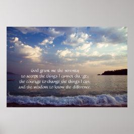 Serenity Prayer Poster