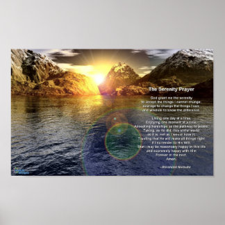 Serenity Prayer Poster