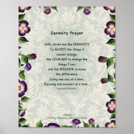 Serenity Prayer Poster