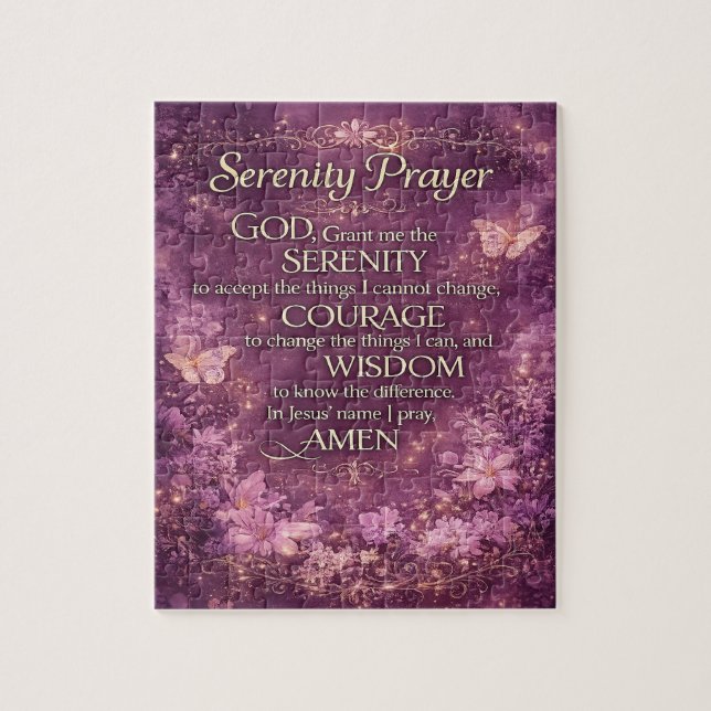 Serenity Prayer Pussel (Vertikal)