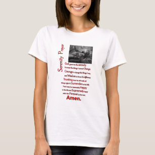 Serenity Prayer Red Hammer Tee