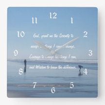 Serenity Prayer Strandpromenad