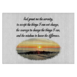 SERENITY PRAYER SUNRISE PHOTO DESIGN
