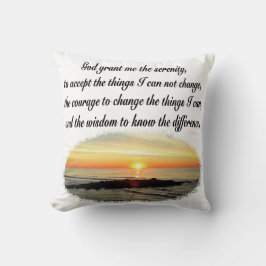 SERENITY PRAYER SUNRISE PHOTO DESIGN KUDDE