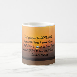 Serenity Prayer Sunset Mugg