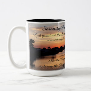 SERENITY PRAYER Två-Tonad MUGG