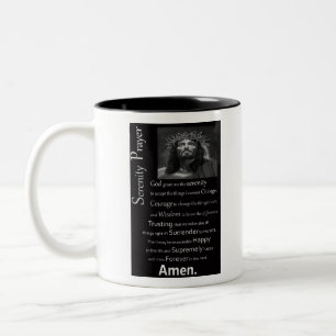 Serenity Prayer Två-Tonad Mugg