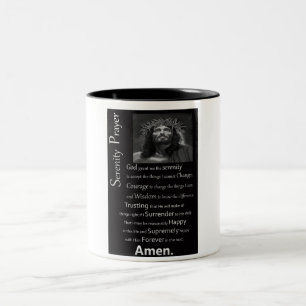 Serenity Prayer Två-Tonad Mugg