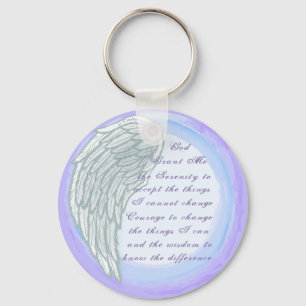 Serenity Prayer Vinge Nyckelring
