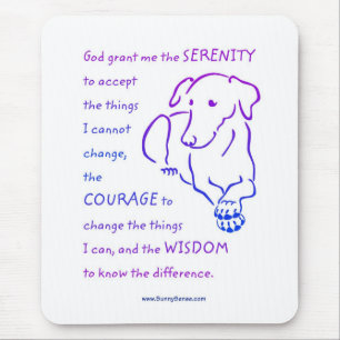 Serenity Prayer w/Hund Musmatta