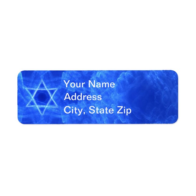 Serenity Returadress Etikett (Framsidan)