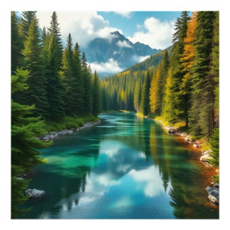 Serenity River Fototryck