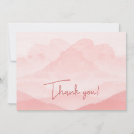 Serenity Romantic Rosa Landscape Julkort