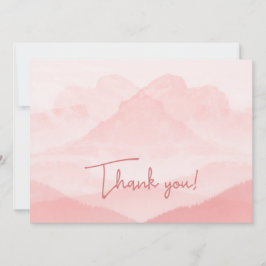 Serenity Romantic Rosa Landscape Julkort