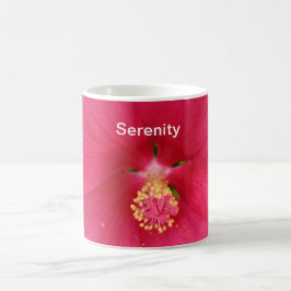 Serenity Rosa Hibiscus Coffee Mugg