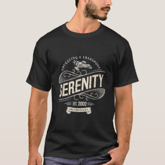 Serenity Sgling Och Transport Firefly T Shirt