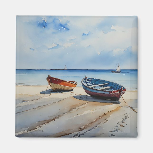 "Serenity Shoods" är ett Sjölandskap med återhålls Magnet (Framsidan)