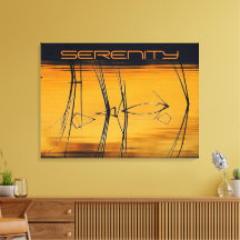 Serenity Stretch-Kanvastryck