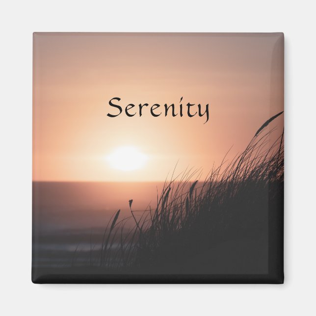 Serenity Sunset Magnet (Framsidan)