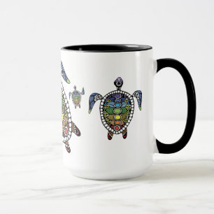 Serenity Turtle Chakras Mugg