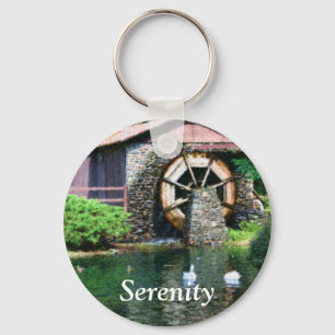 Serenity Vatten Wheel - inspirationslangkedja Nyckelring