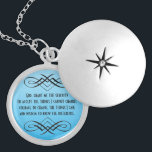 Serenitybön Berlockhalsband<br><div class="desc">Serenitybön i elegant fridsam design.</div>