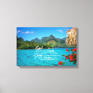 Serenitybön & Bora Bora Canvastryck