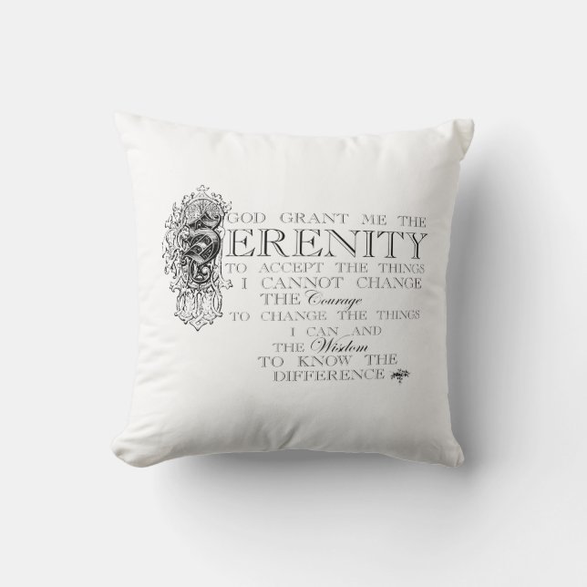 Serenitybön Kudde (Framsida)