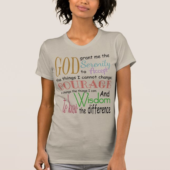 Serenitybön T-shirt (Framsida)