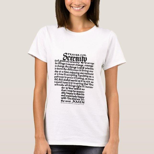 Serenitybön T T-shirt (Framsida)