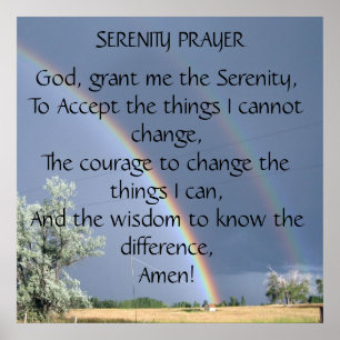 Serenitybönaffisch Poster