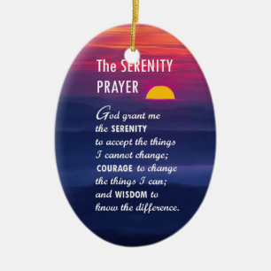 Serenitybönen 2 julgransprydnad keramik