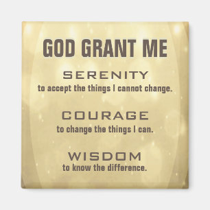 Serenitybönen Magnet