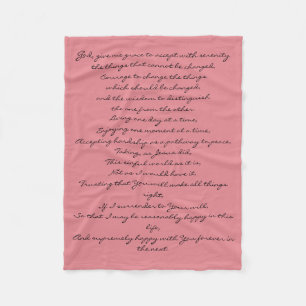 Serenitybönfilt Fleecefilt