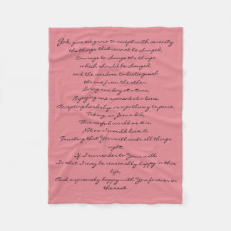 Serenitybönfilt Fleecefilt