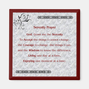 Serenitybönmagnet Magnet