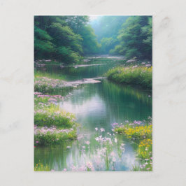 Serenity's Flow, Lazy River i skogen Vykort