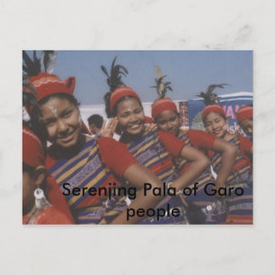 Serenjing Pala of Garo people Vykort