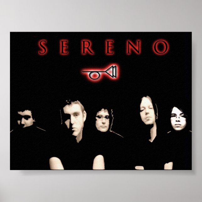 Sereno Band Poster (Framsidan)