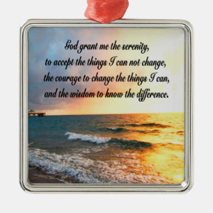 SERENSERENHET PRAYER SUNRISE PHOTO DESIGN JULGRANSPRYDNAD METALL