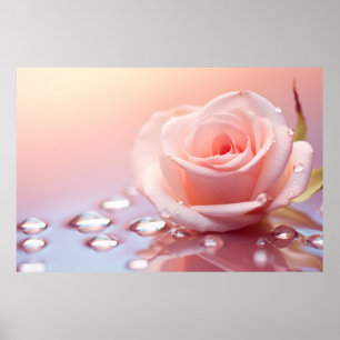Serentrankvil för ro-blommor av typen benal poster