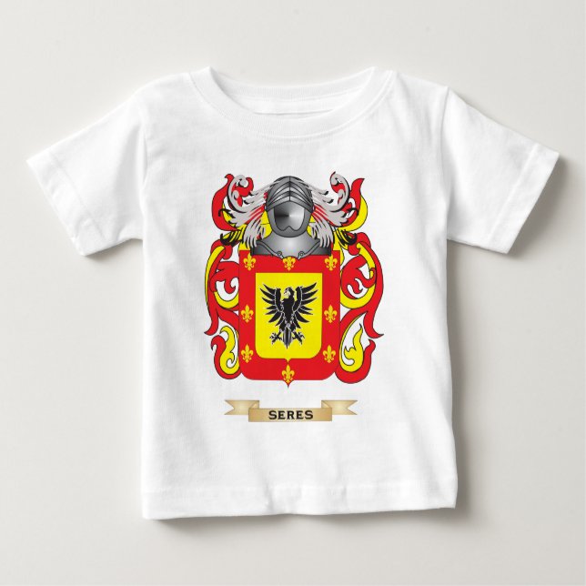 Seres vapensköld (familjvapenskölden) tee shirt (Framsida)