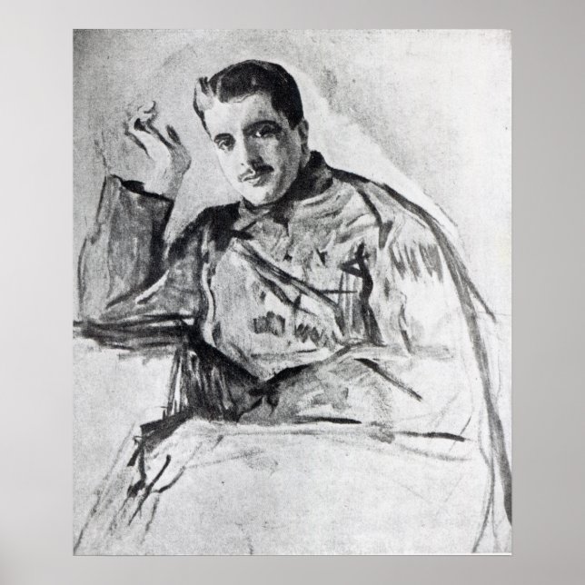 Serge Diaghilev, 1904 Poster (Framsidan)