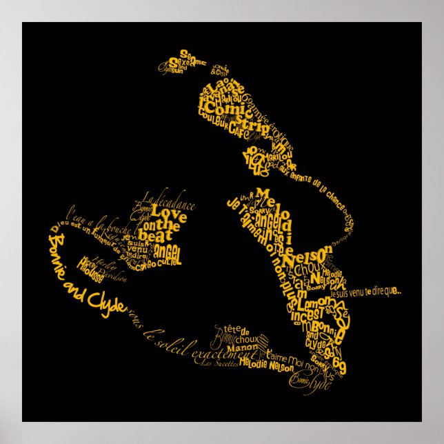 serge gainsbourg poster (Framsidan)