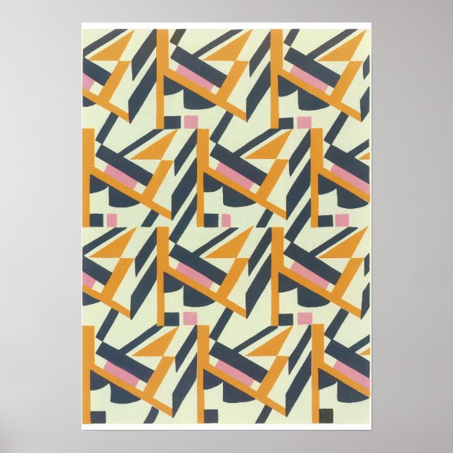 Serge Gladky Jazz Art Poster (Framsidan)