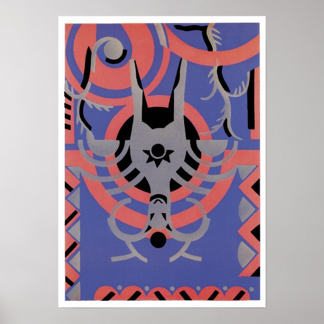 Serge Gladky Jazz Art Poster (Framsidan)