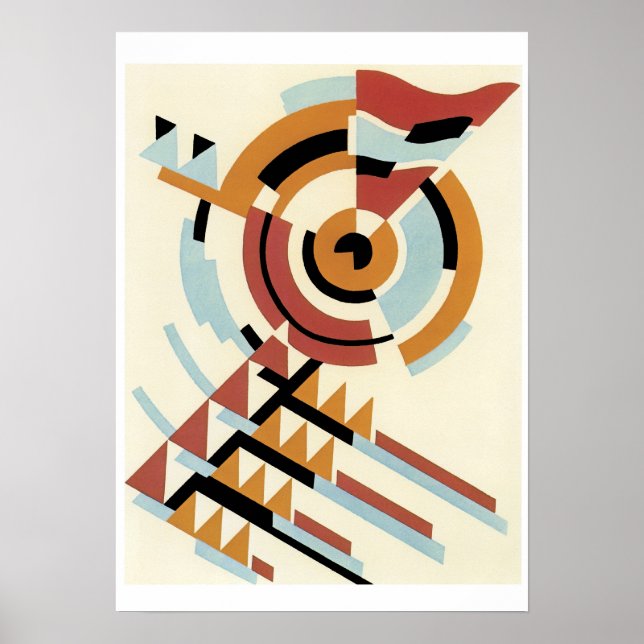Serge Gladky Jazz Art Poster (Framsidan)