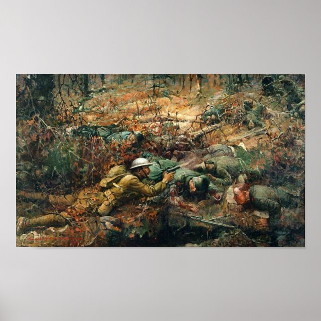 Sergeant Alvin York Poster (Framsidan)