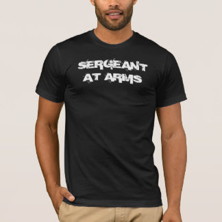 Sergeant av ärmar t-shirt